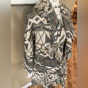 Zara Basic woman’s cardigan earthy colors size M-L